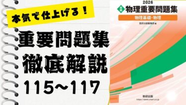 物理重要問題集2026」徹底解説（112〜114問）：未来の得点力へ！完全